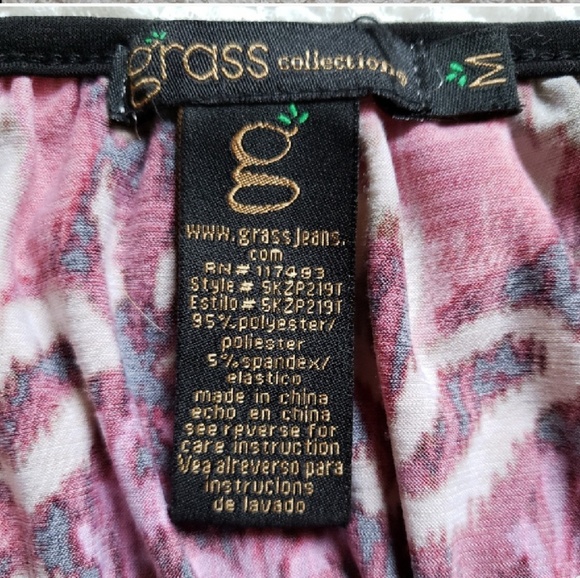 Grass Collection EUC Cold Shoulder Blouse - Picture 7 of 7